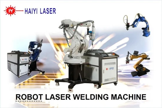 ABB Yaskawa Robot Arm Welding System with Positioner Rail Track Laser Welding